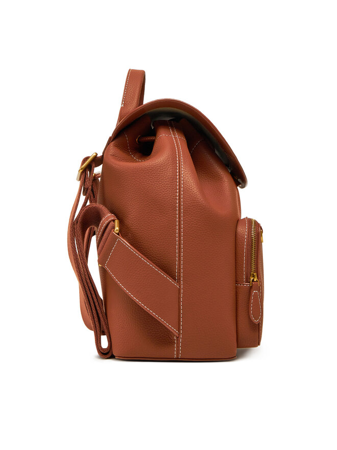 PINKO Batoh PINKO Carrie Backpack PE 25 PLTT 104351 A1LF Hnědá