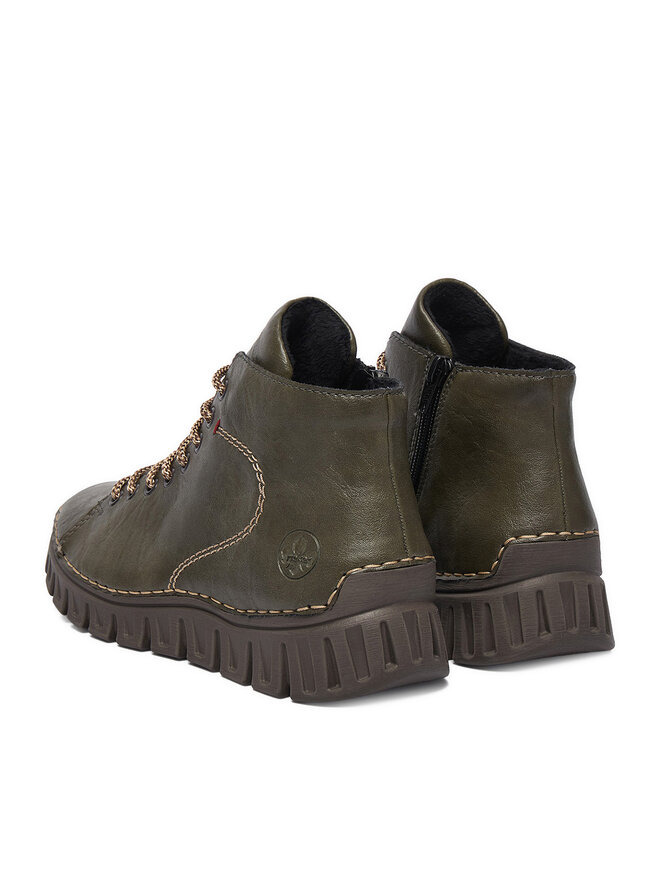 Rieker Schnürschuhe Rieker CEO-57501-54 Dunkelgrün
