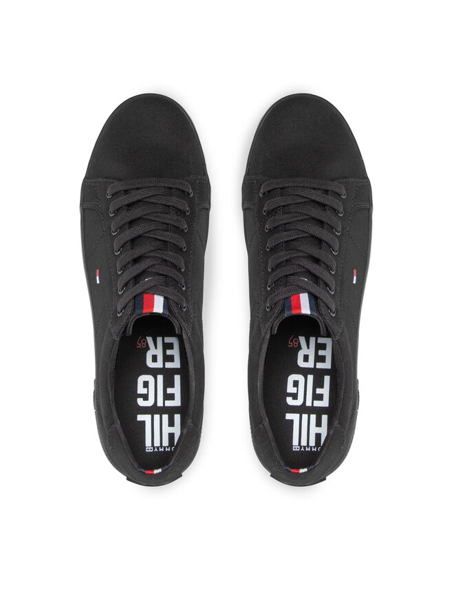Tommy Hilfiger Tenisówki Tommy Hilfiger Harlow 1D FM0FM00596 Czarny