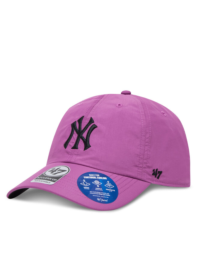 47 Brand Καπέλο Jockey 47 Brand MLB New York Yankees brrr ’47 CLEAN UP B-BRRRC17BBU Μωβ