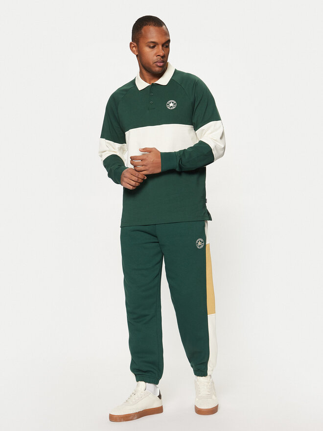 Converse Converse Pólóing Marquis Retro 10027563-A01 Zöld Regular Fit