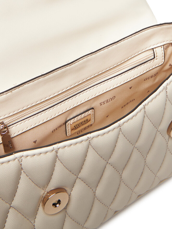 Guess Handtasche Guess Valla HWQG81 22200 Écru