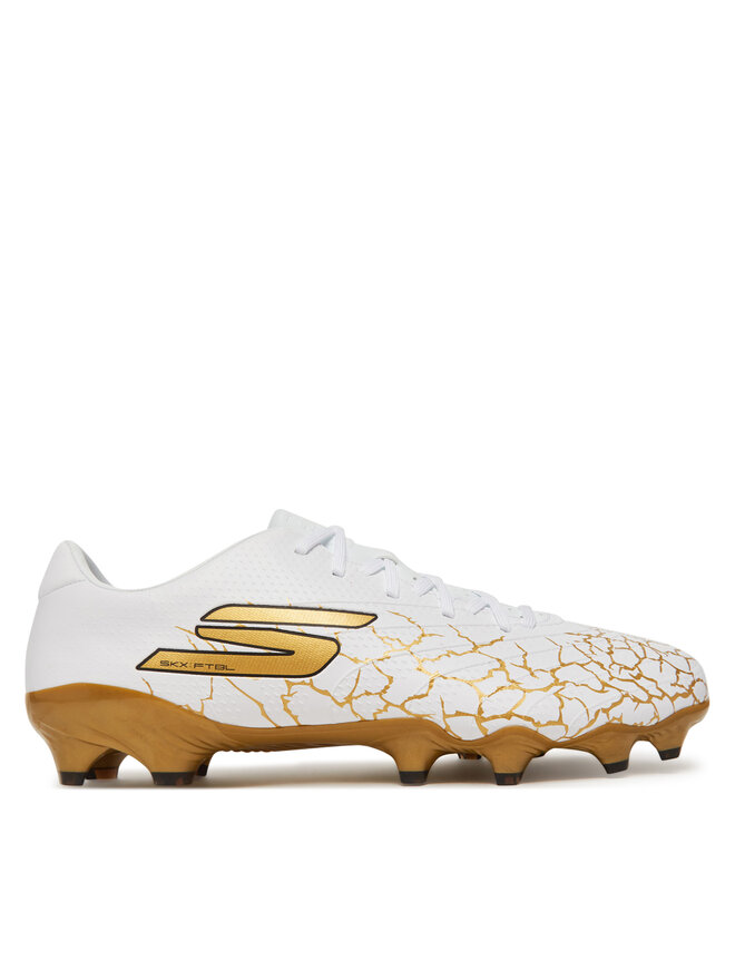 Skechers Buty do piłki nożnej Skechers Skechers Gold Fg- 252017/WBGD Biały