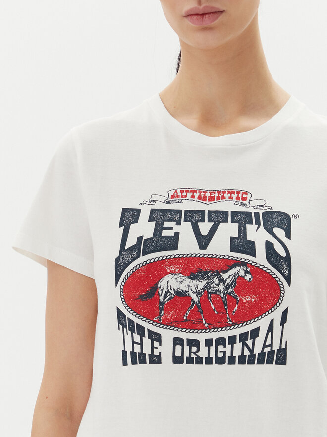 Levi's® Levi's® Marškinėliai Perfect 17369-3022 Balta Standard Fit