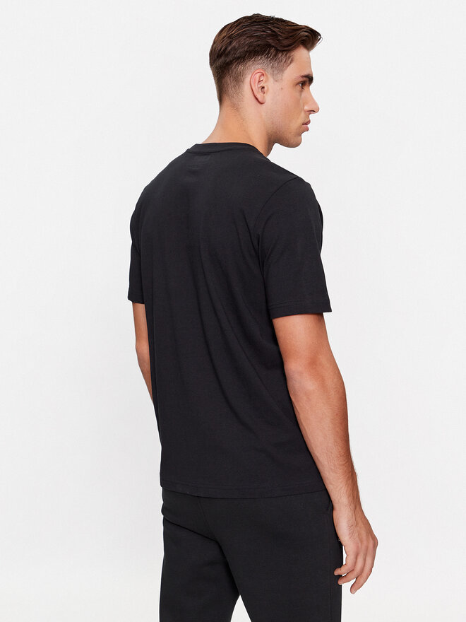 Kappa Kappa Camiseta Logo Korpo Cromen 303HZ70 Negro Regular Fit