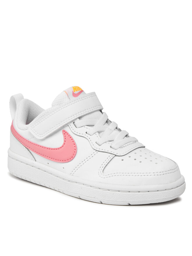 Nike Sneakersy Nike Court Borough Low 2 (Psv) BQ5451 124 Biela