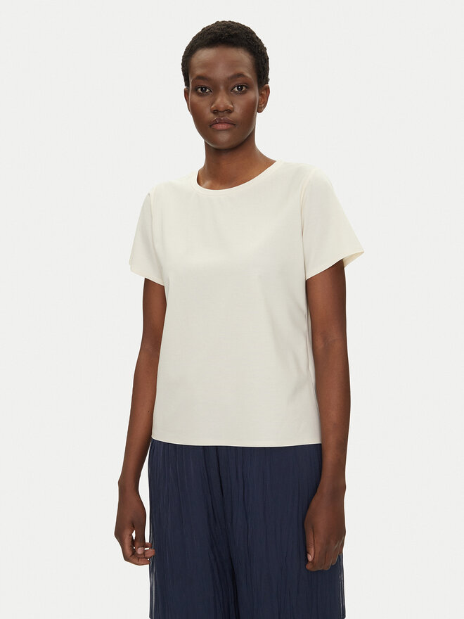Bomboogie Bomboogie T-Shirt TW9081TJTK5 Écru Regular Fit