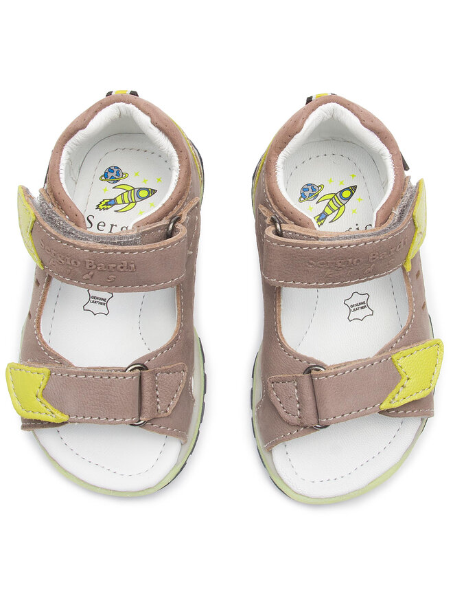 Sergio Bardi Kids Босоніжки Sergio Bardi Kids SBK-01-01-000037 Бежевий