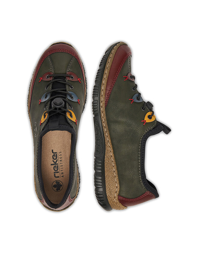 Rieker Halbschuhe Rieker N3271-54 Grün