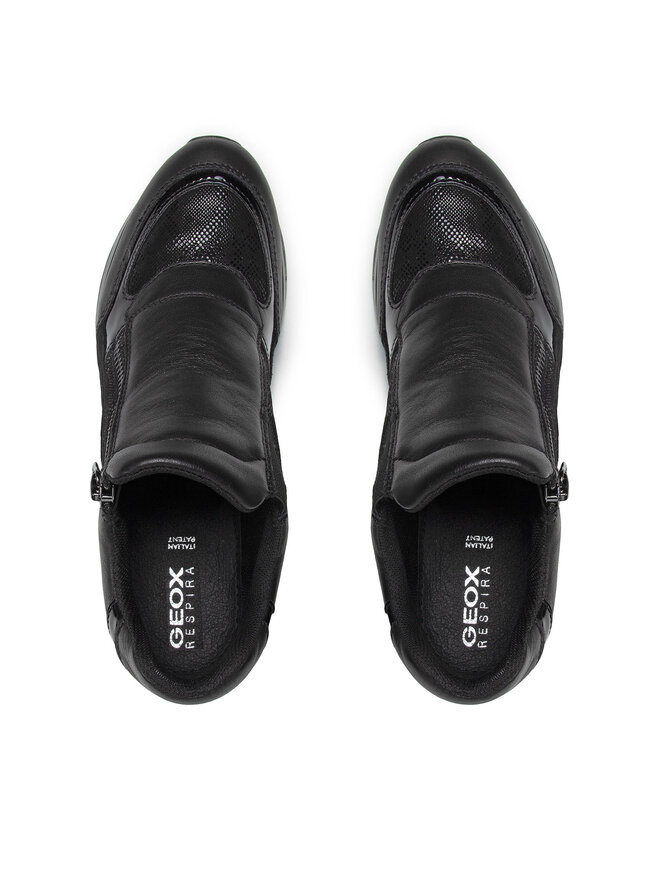Geox Sneakersy Geox D Nydame A D620QA 085PZ C9999 Černá