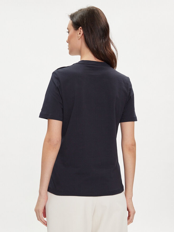 Tommy Hilfiger Tommy Hilfiger Póló Gold Button WW0WW41211 Sötétkék Regular Fit