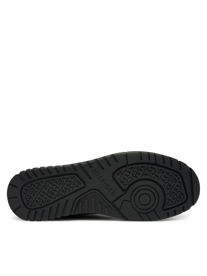 Tommy Hilfiger Sneakers Tommy Hilfiger Th Basket Core Lite Lth FM0FM05713 Schwarz