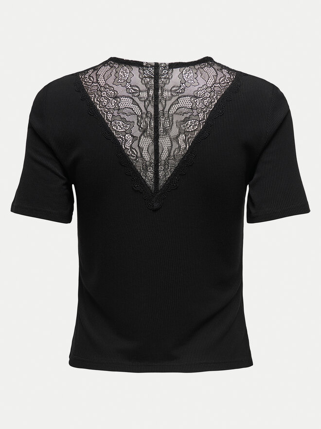 JDY JDY T-Shirt Roxy 15341671 Μαύρο Slim Fit