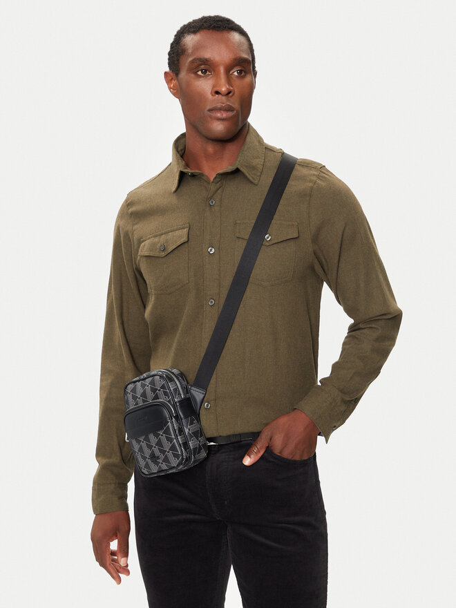 Плоска сумка Lacoste S Crossover Bag NH4409LX Чорний | evzuttya.com.ua