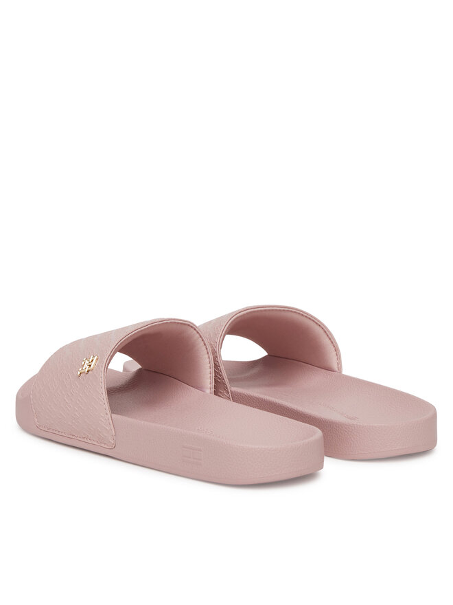 Tommy Hilfiger Šľapky Tommy Hilfiger Th Monogram Poolside FW0FW08525 Ružová