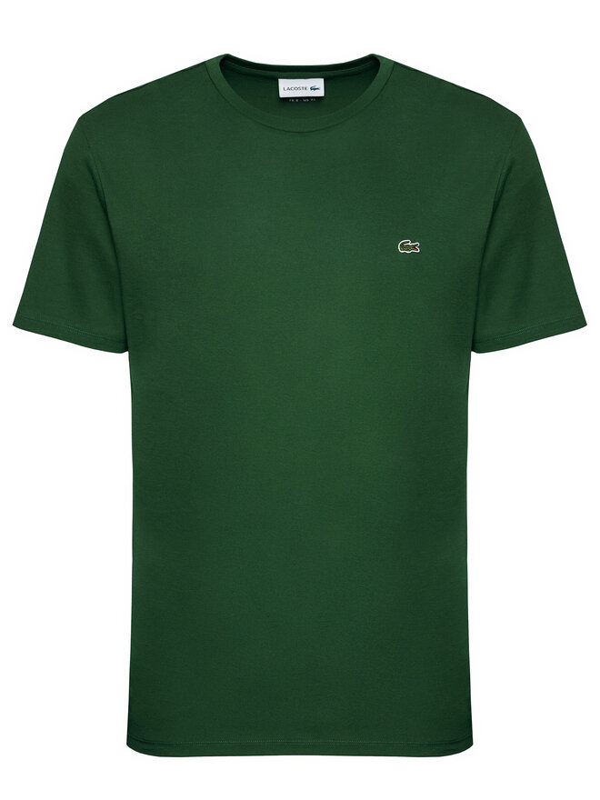 Lacoste Lacoste Marškinėliai TH6709 Žalia Regular Fit