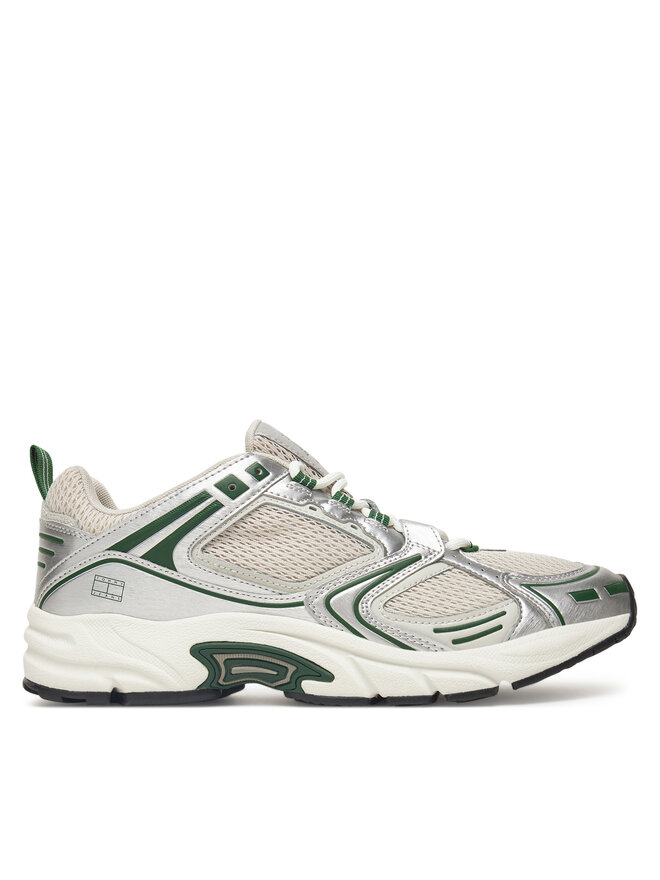 Tommy Jeans Snīkeri Tommy Jeans Archive'97 Metallic EM0EM01572 Balts
