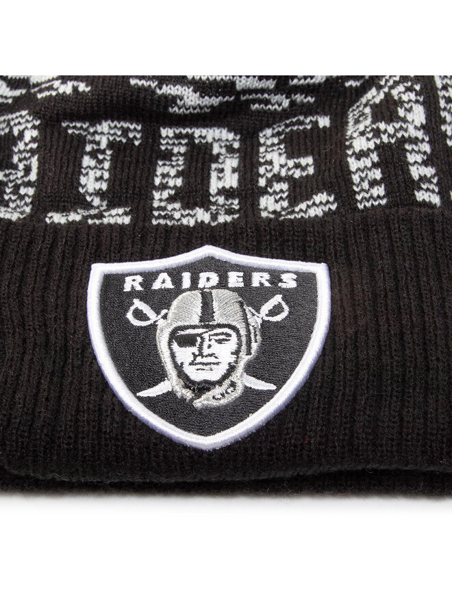 New Era Sapka New Era Nfl Sport Knit Cuff 12122720 Fekete