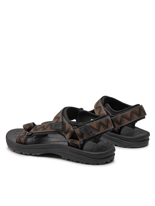 Jack Wolfskin Sandały Jack Wolfskin Wave Breaker 4052011 Brązowy
