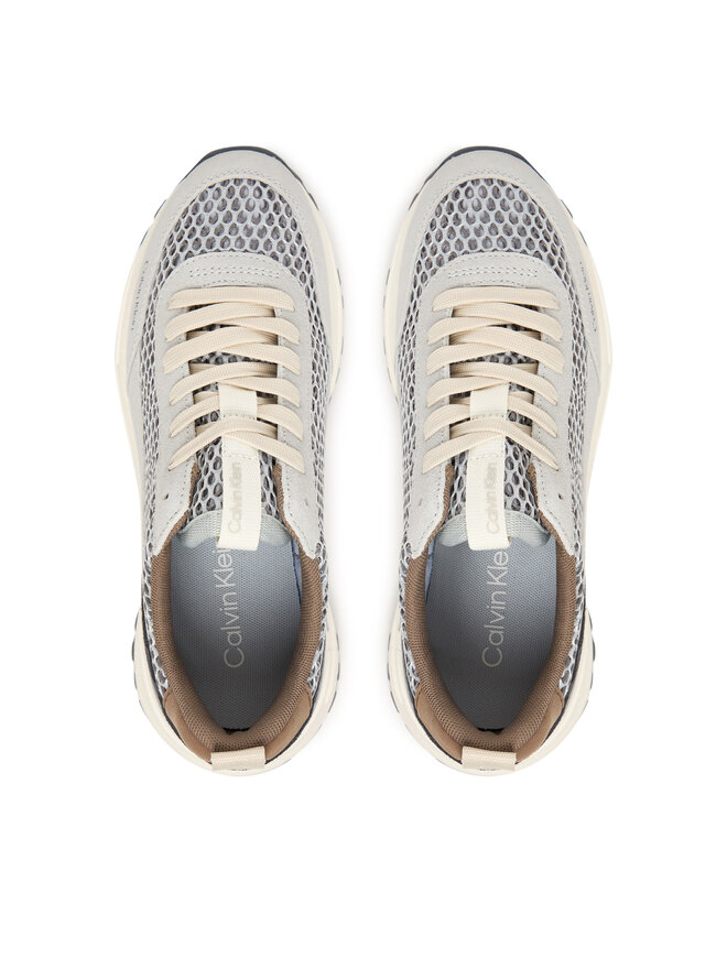Calvin Klein Zapatillas Calvin Klein Hike Runner Lace Up Techmix YW0YW02030 Beis