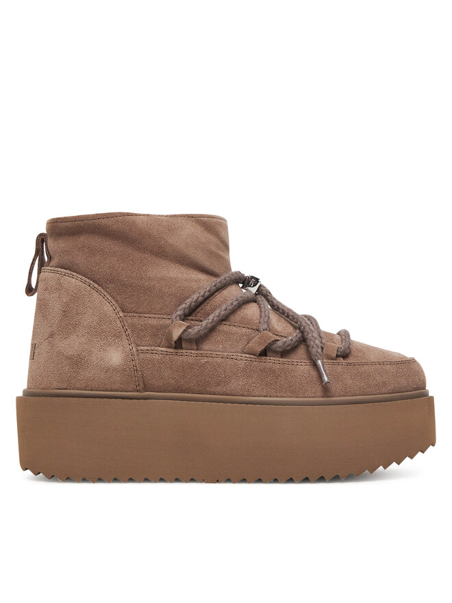 Inuikii Sněhule Inuikii Classic Low Platform 75204-004sni Hnědá