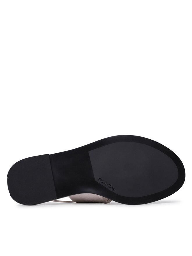 Calvin Klein Sandály Calvin Klein Almond Tp Sandal HW0HW01536 Écru