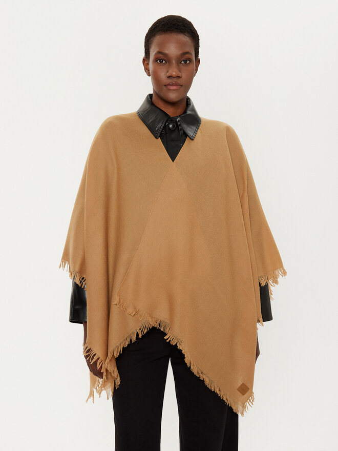 Weekend Max Mara Šál Weekend Max Mara Tabacco 2515731014600 Hnědá