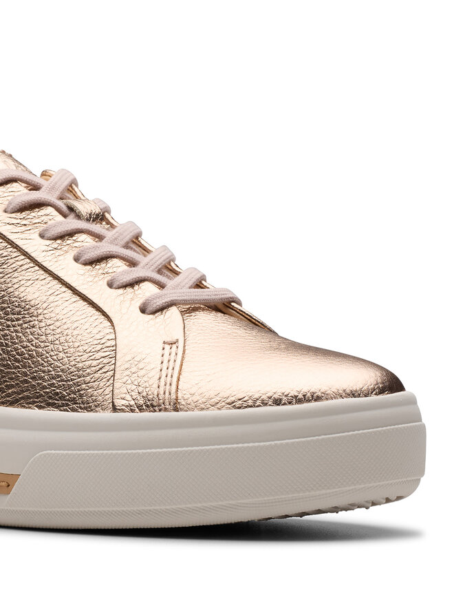 Clarks Sneakersy Clarks Hollyhock Walk 26181357 Złoty