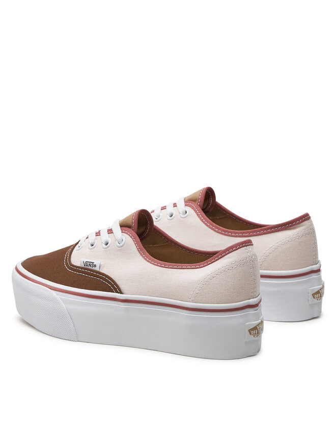 Tan vans authentic outlet
