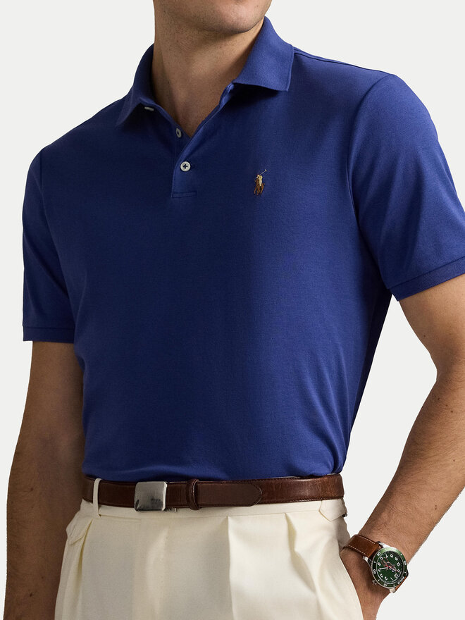 Polo Ralph Lauren Polo Ralph Lauren Поло 710704319164 Cиній Slim Fit