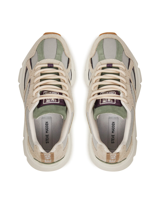 Steve Madden Снікерcи Steve Madden Plaja SM11001908 Білий