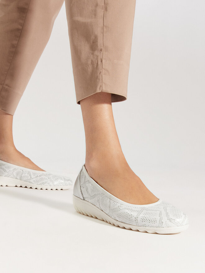 Caprice Ballerinas Caprice 9-22161-42 Silberfarben