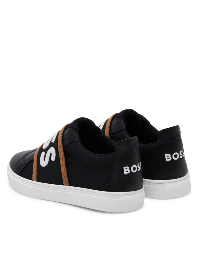 BOSS Tenisice BOSS J51655 S Crna