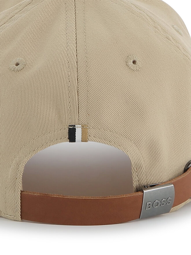 BOSS Шапка с козирка BOSS J51685 Бежов