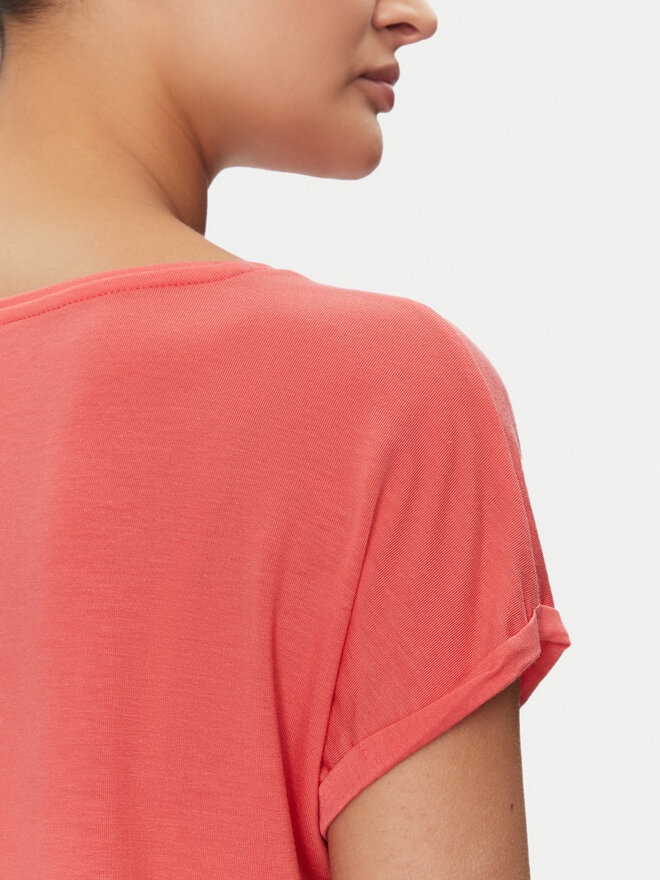 Vero Moda Vero Moda Marškinėliai Ava 10284468 Rožinė Regular Fit
