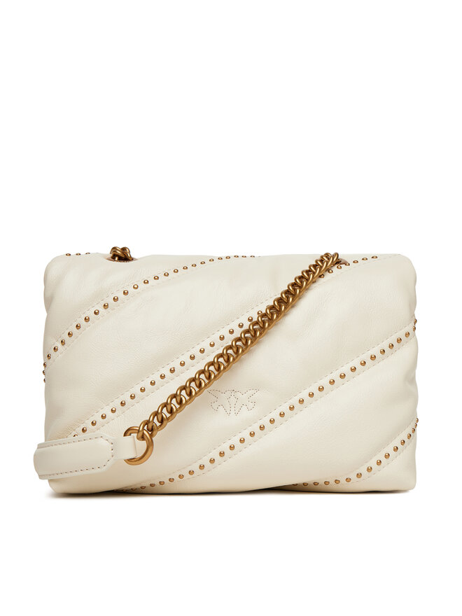 PINKO Τσάντα PINKO Love Puff Mini Cl PE 25 PLTT 100039 A26T Εκρού