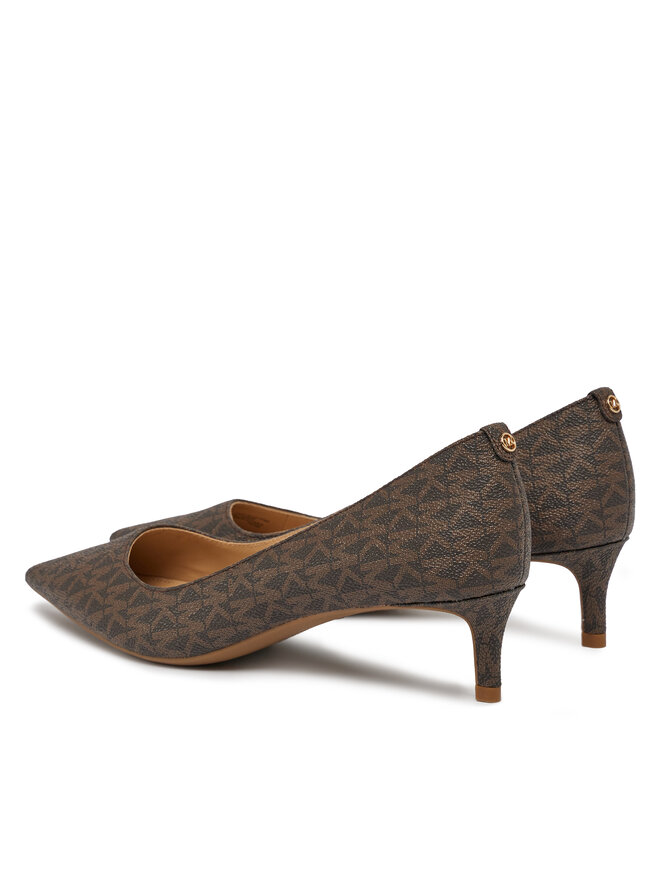 MICHAEL Michael Kors Lodičky MICHAEL Michael Kors Alina Flex Kitten Pump 40R3ALMP1B Hnedá