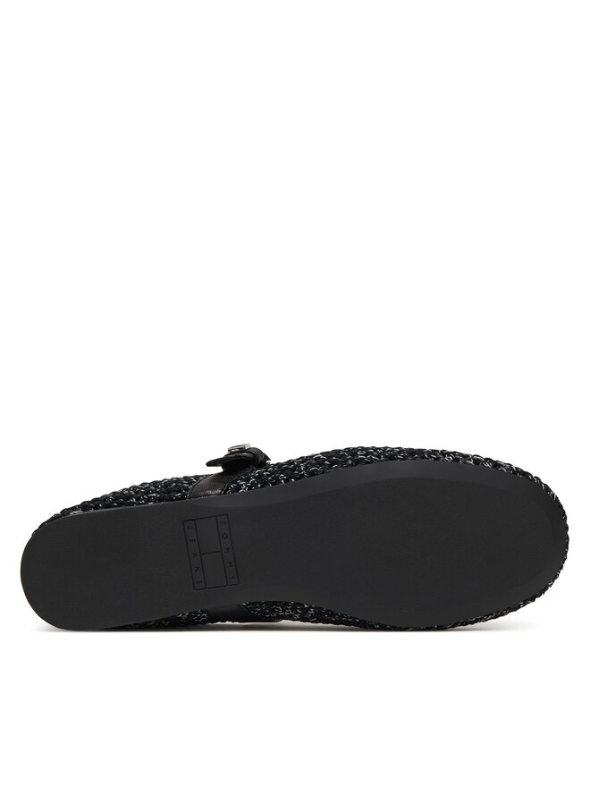 Tommy Jeans Ballerinas Tommy Jeans Tjw Knitted Ballerina EN0EN03030 Schwarz