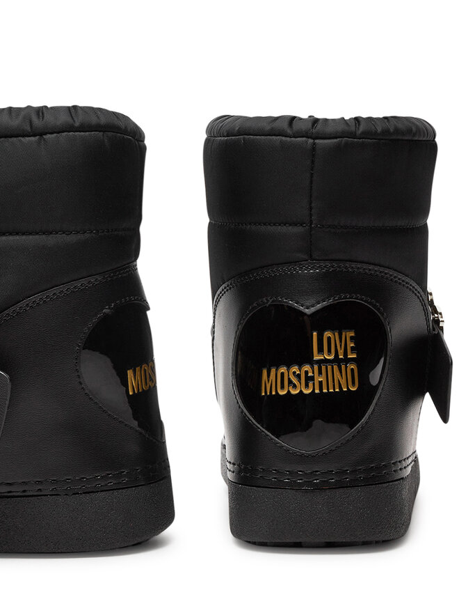 LOVE MOSCHINO Μπότες Χιονιού LOVE MOSCHINO JA24062G1LISB00A Μαύρο
