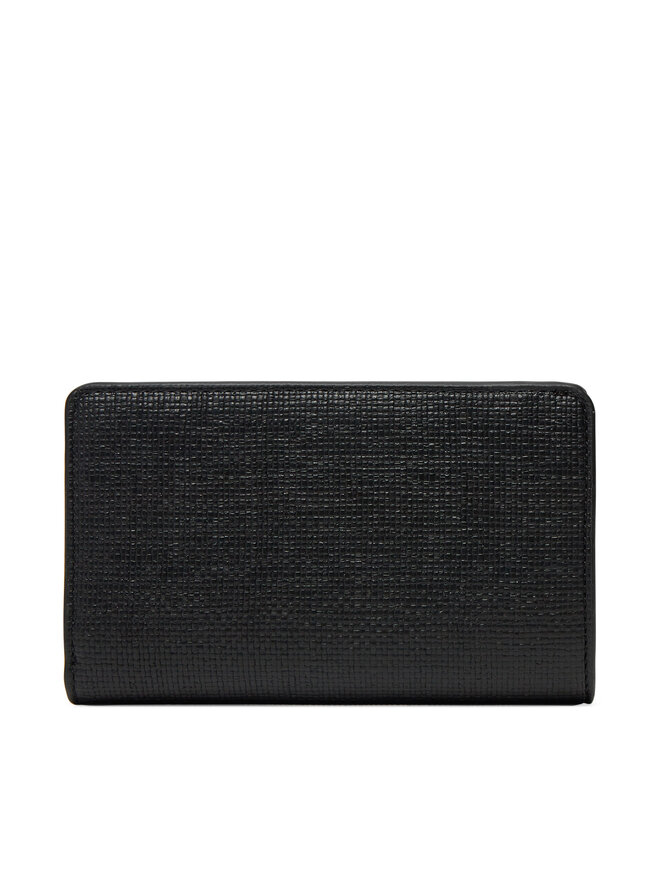Calvin Klein Liels sieviešu maks Calvin Klein Ck Daily Medium Bifold_Tex K60K612957 Melns