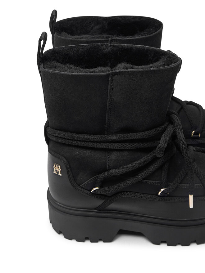 Tommy Hilfiger Schneeschuhe Tommy Hilfiger FW0FW08085 Schwarz