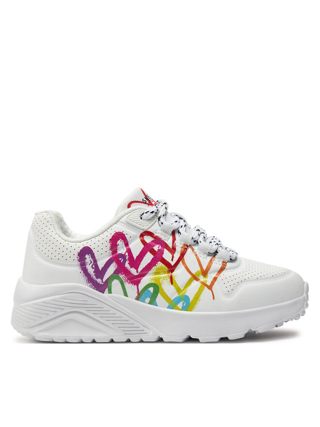 Skechers Sneakers Skechers Love Brights 314061L/WMLT Alb