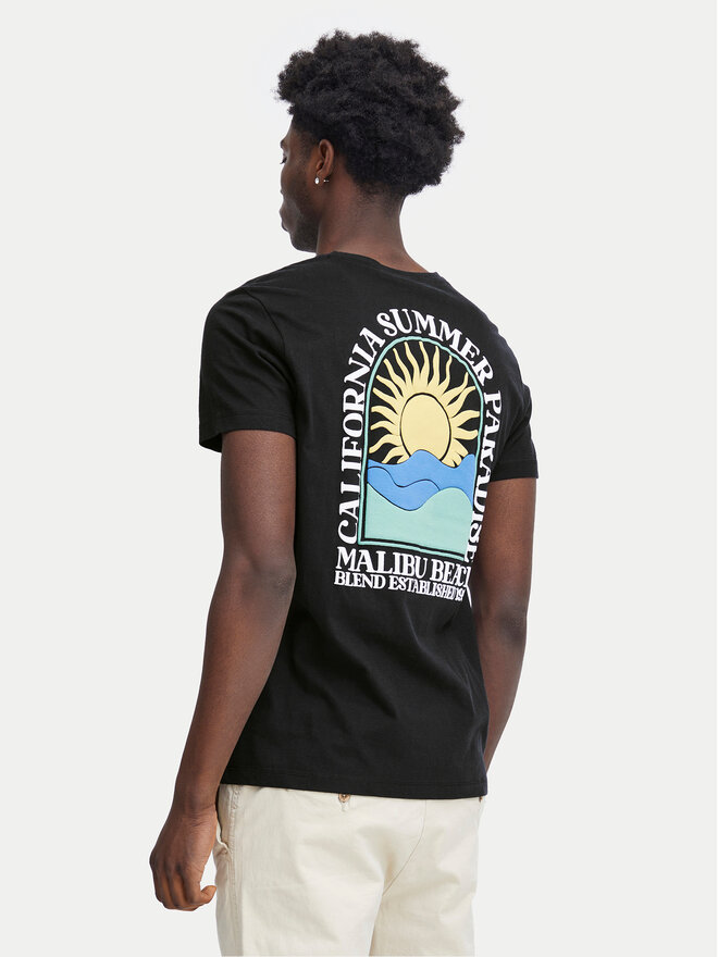 Blend Blend T-shirt 20716481 Crna Regular Fit