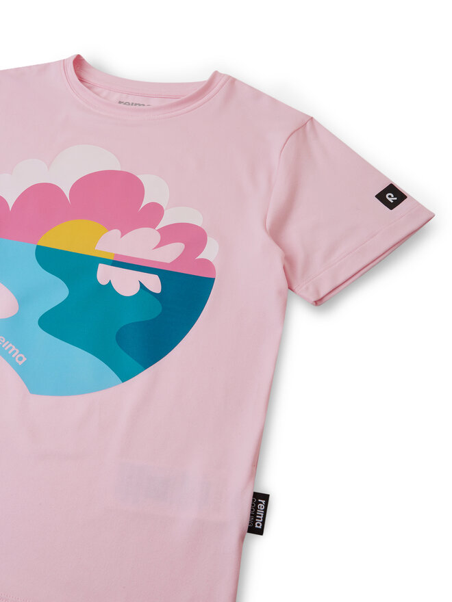 Reima Reima Póló 5200189B Rózsaszín Regular Fit