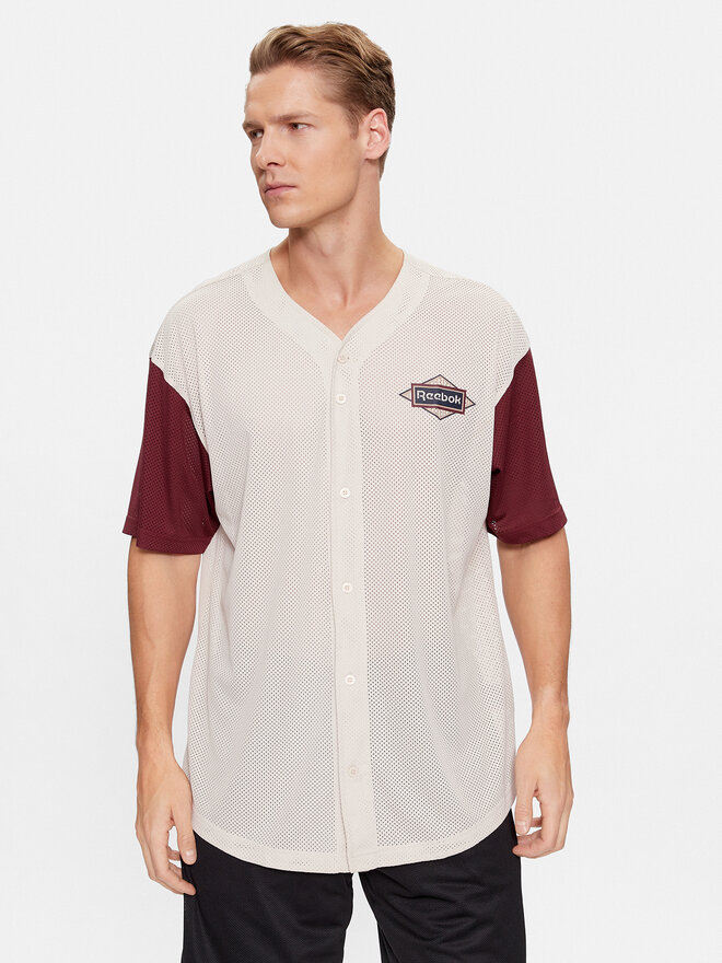Reebok Reebok Marškinėliai Sporting Goods II0678 Smėlio Regular Fit