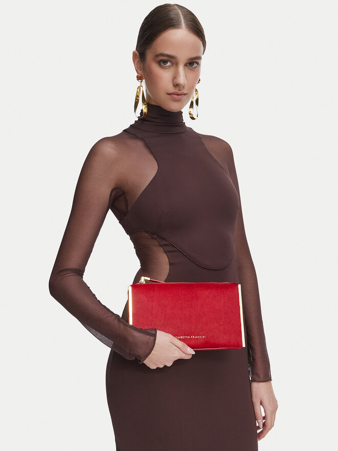 Elisabetta Franchi Handtasche Elisabetta Franchi BS-11A-67E2-V340 Rot