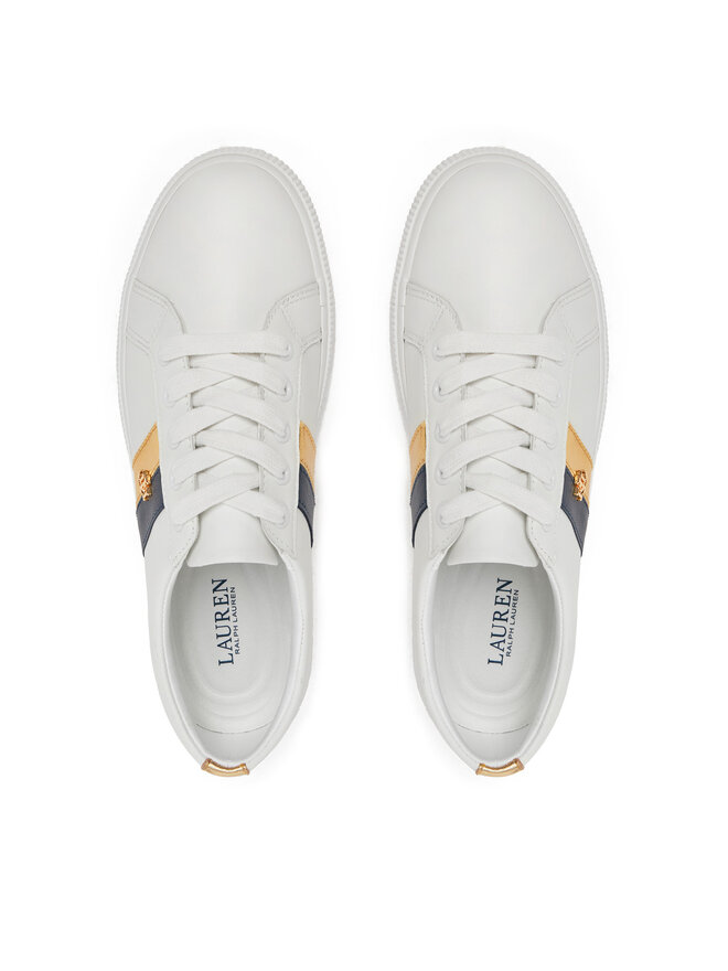LAUREN RALPH LAUREN Sneakersy LAUREN RALPH LAUREN Janson II 802942784002 Biały