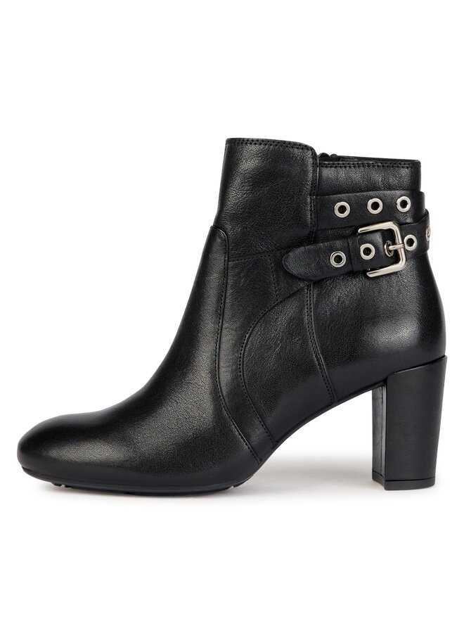 Geox Polokozačky Geox D Loisia D36QNA 000LM C9999 Černá