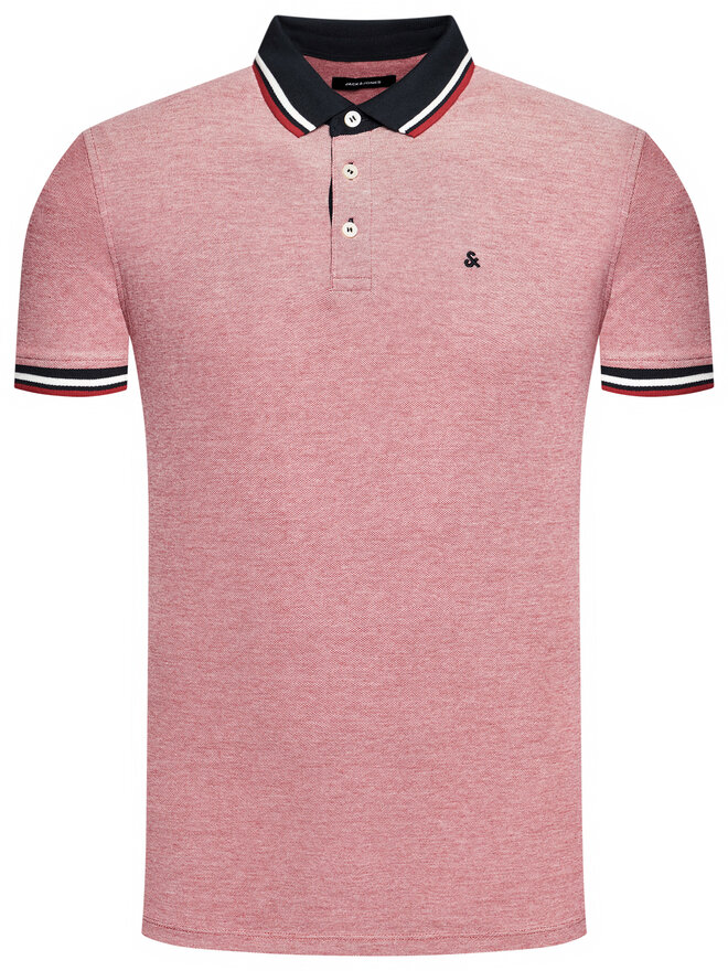 Jack&Jones Jack&Jones Polo marškinėliai Paulos 12136668 Raudona Slim Fit