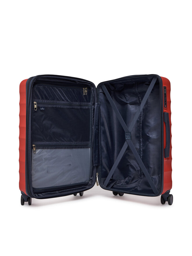 Nautica Μεσαία Βαλίτσα Nautica NTC-KS-004-07-M Κόκκινο